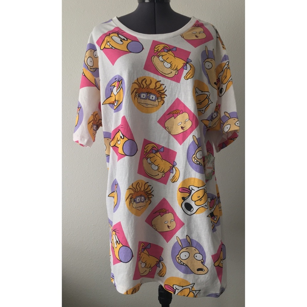 Nickelodeon Character Graphic T Shirt